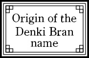 Origin of the Denki Bran name