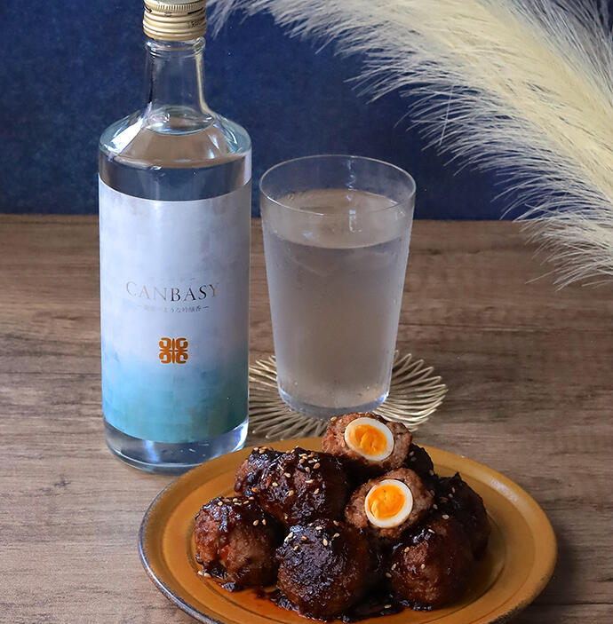 お月見ミートボール