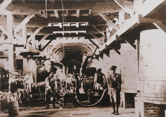 1907(明治40)年頃の牛久醸造場
