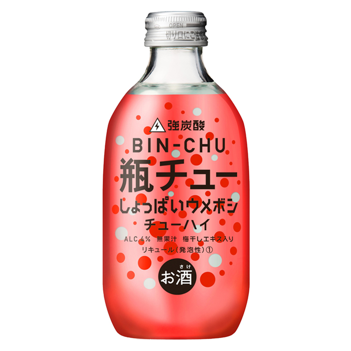 瓶チュー しょっぱいウメボシ チューハイ カクテル オエノングループ 瓶チュー しょっぱいウメボシ チューハイ カクテル オエノングループ