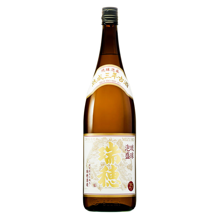 泡盛 琉球泡盛 瑞穂（みずほ）熟成三年古酒 25%｜焼酎・泡盛｜オエノン ...