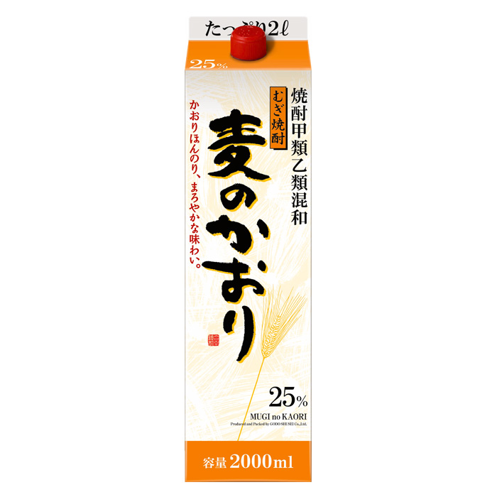 麦焼酎 麦焼酎 麦のかおり 25 焼酎 泡盛 オエノングループ