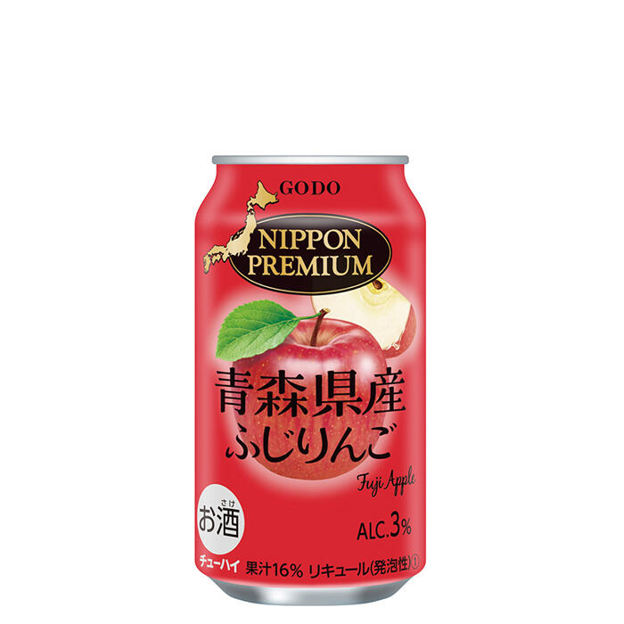 NIPPON PREMIUM 青森県産ふじりんご｜チューハイ・カクテル｜オエノン