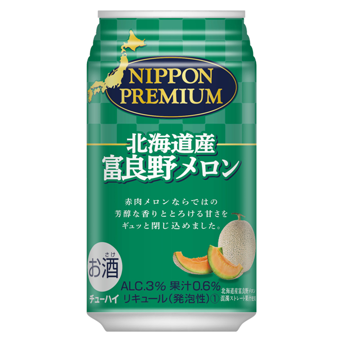 Nippon Premium 北海道産富良野メロン チューハイ カクテル オエノングループ