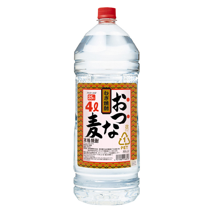 本格焼酎 おつな麦 25%